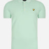 Lyle & Scott Polo's  Plain polo shirt - turquoise shadow 