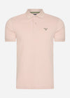 Barbour Polo's  Lightweight sports polo - pink mist 