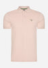 Barbour Polo's  Lightweight sports polo - pink mist 