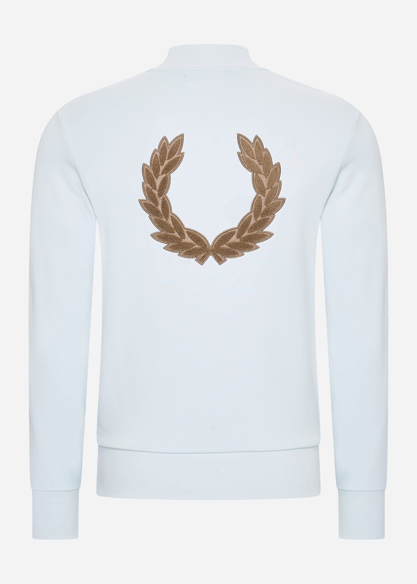 Fred Perry Truien  Laurel wreath graphic high nec - light ice 