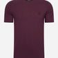 Lyle & Scott T-shirts  Tonal eagle t-shirt - burgundy 