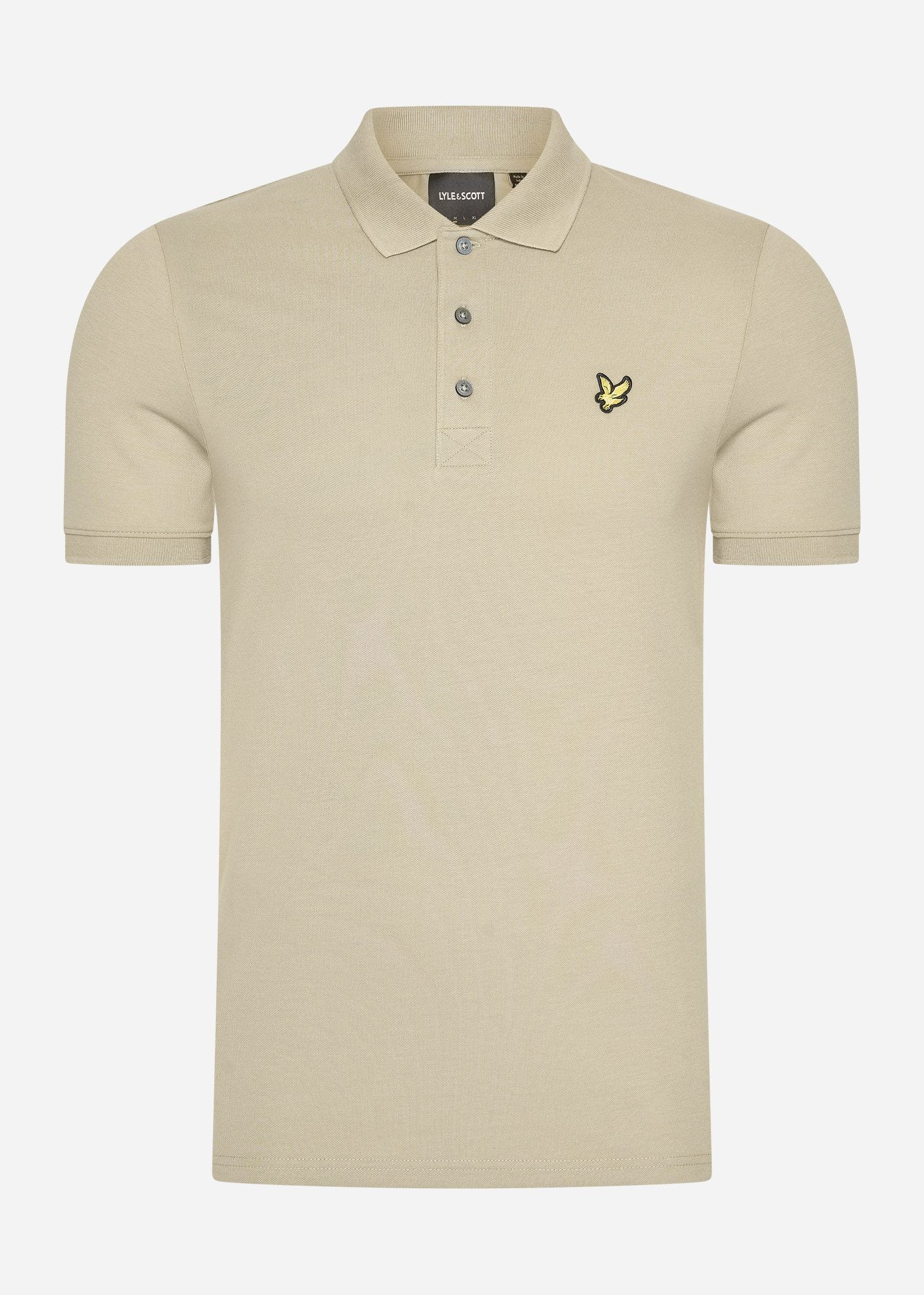 Lyle & Scott Polo's  Plain polo shirt - sage uniform 