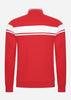 Sergio Tacchini Vesten  Damarindo track top - red white 