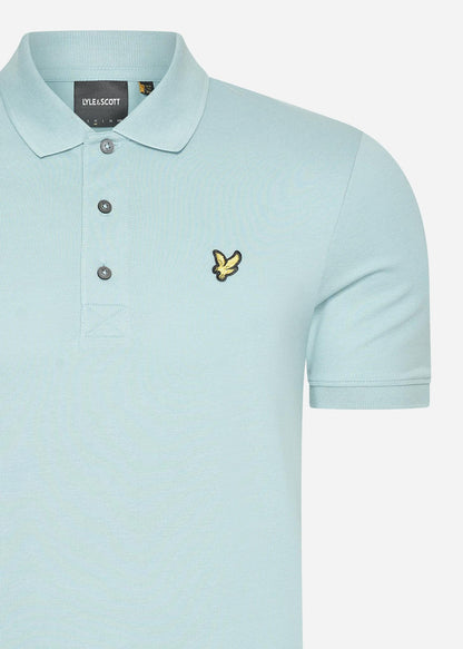 Lyle & Scott Polo's  Plain polo shirt - blue smoke 