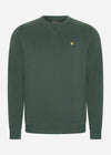 Lyle & Scott Truien  Crew neck sweatshirt - argyle teal 