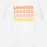 Lacoste T-shirts  Lacoste backprint tee - white 