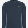 Lyle & Scott Truien  Interlock quarter zip - dark navy 