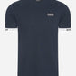 Barbour International T-shirts  Heim tee - navy 