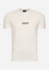 Barbour International T-shirts  Multi tee - whisper white 