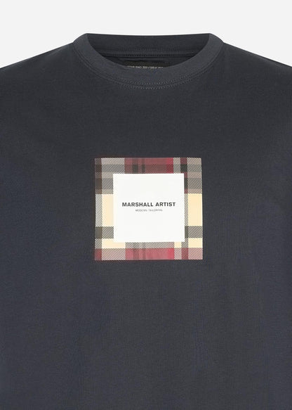 Marshall Artist T-shirts  UK ism box logo t-shirt - navy 