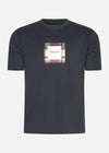 Marshall Artist T-shirts  UK ism box logo t-shirt - navy 