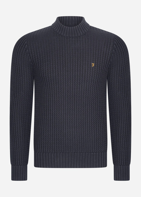 Farah Truien  Sweater burlington fisherman - true navy 