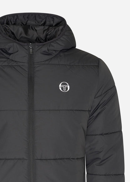 Sergio Tacchini Jassen  Baddeley padded jacket - black 