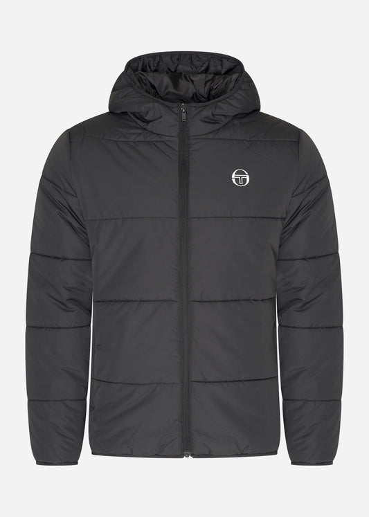 Sergio Tacchini Jassen  Baddeley padded jacket - black 