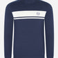 Sergio Tacchini Truien  Damarindo knit knit tutle neck - maritime blue gardenia 