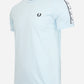 Fred Perry T-shirts  Taped ringer t-shirt - light ice 