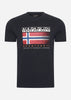 Napapijri T-shirts  Kreis t-shirt - black 