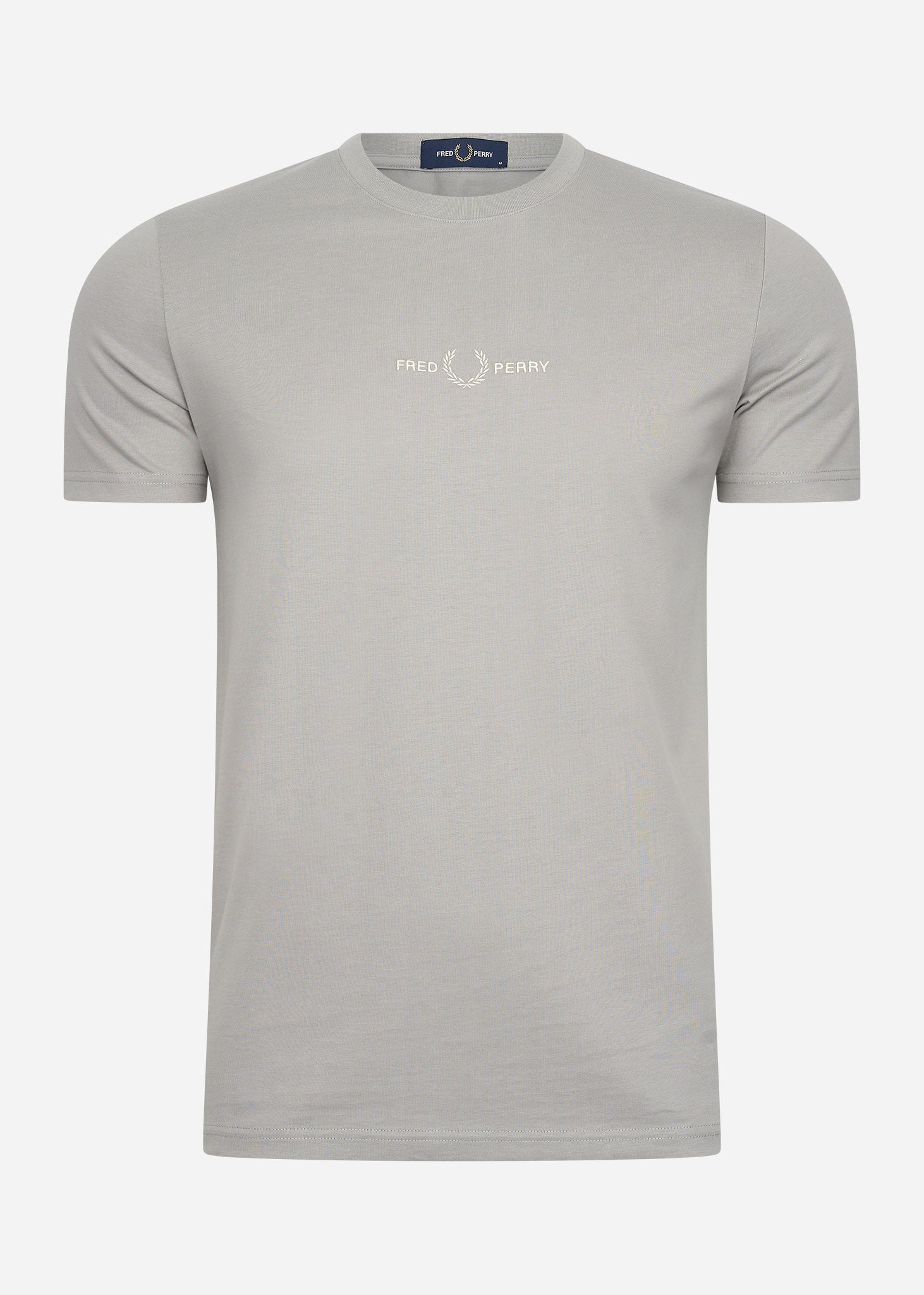 Fred Perry T-shirts  Embroidered t-shirt - limestone 