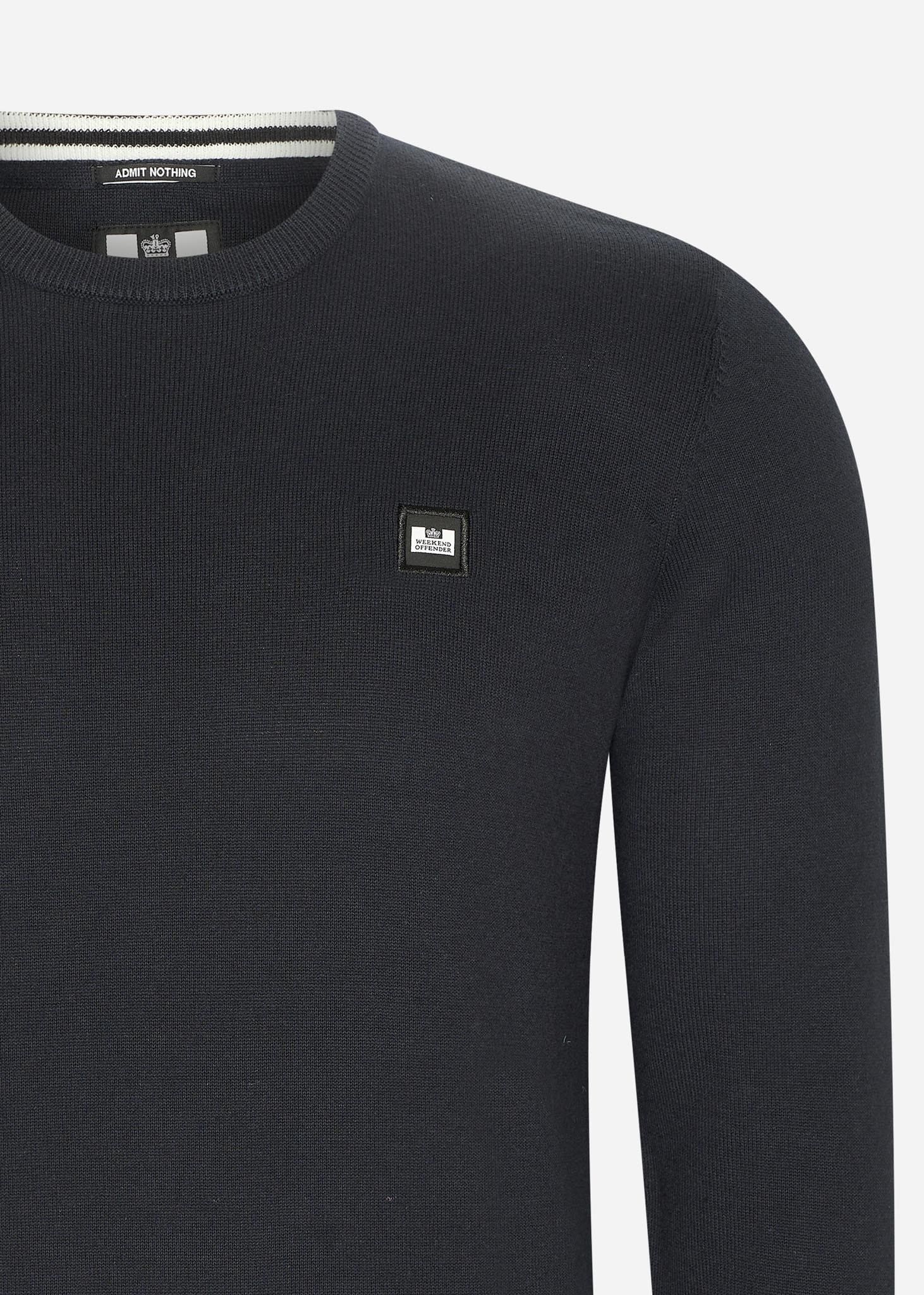 Weekend Offender Truien  Solace - navy 