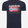 Napapijri T-shirts  Kreis t-shirt - blue marine 