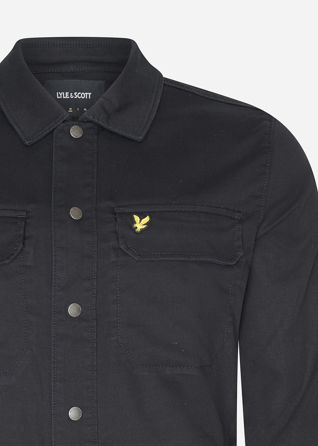 Lyle & Scott Overshirts  Bedford cord overshirt - jet black 