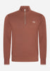 Fred Perry Truien 3 Pack half zip sweatshirt - navy - whisky brown porridge marl - steel marl