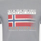Napapijri T-shirts  Kreis t-shirt - grey owl 