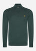 Lyle & Scott Truien 3 Pack cotton merino quarter zip jumper - jet black - argyle teal - apres navy