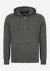 Lyle & Scott Vesten  Tonal eagle zip through hoodie - gunmetal 