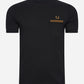 Fred Perry T-shirts  Loopback jersey pocket t-shirt - black 