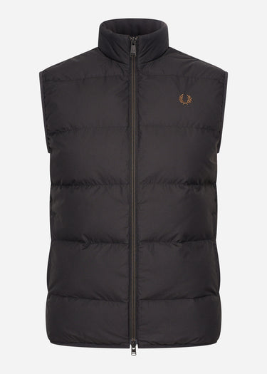 Fred Perry Bodywarmers  Insulated gilet - black 