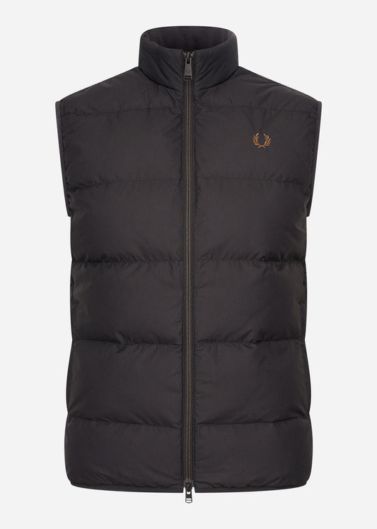 Fred Perry Bodywarmers  Insulated gilet - black 