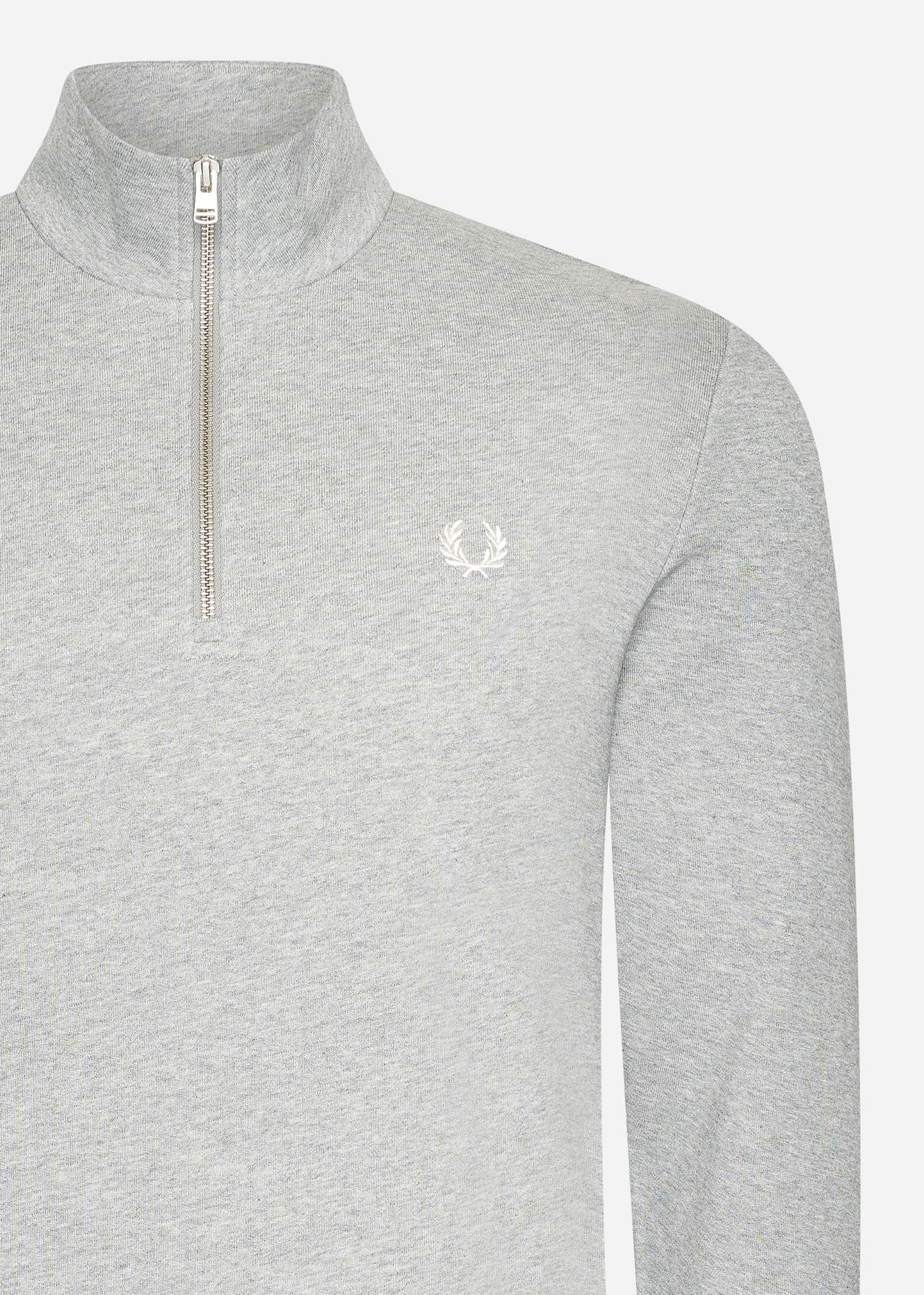 Fred Perry Truien 3 Pack half zip sweatshirt - navy - whisky brown porridge marl - steel marl