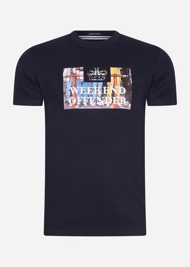 Weekend Offender T-shirts  Bissel - navy 