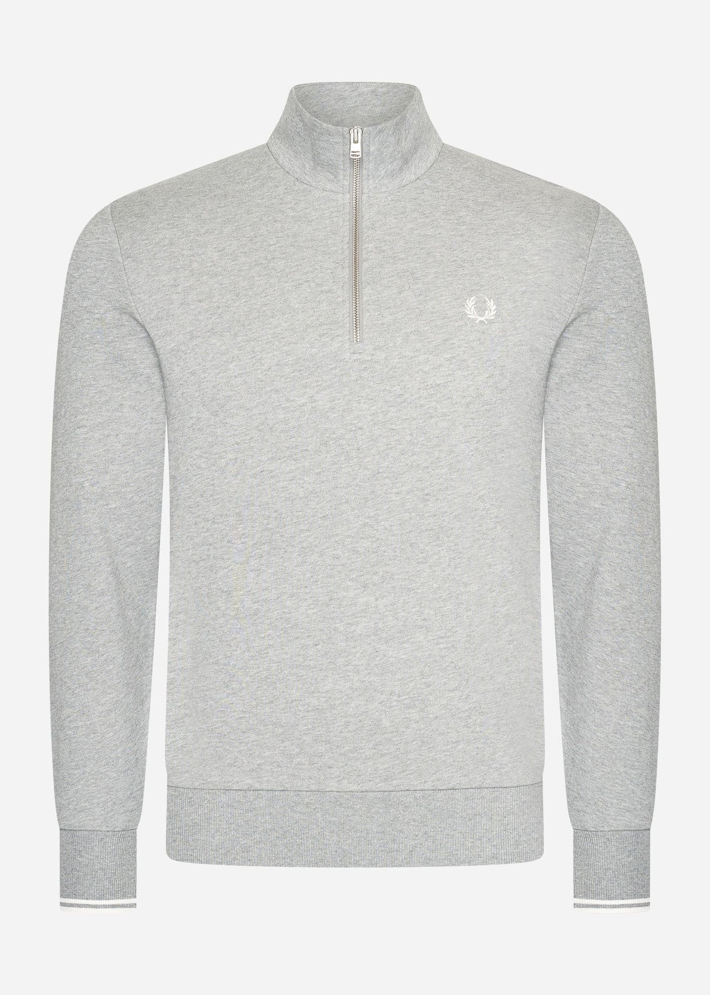 Fred Perry Truien  Half zip sweatshirt - steel marl 