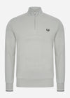 Fred Perry Truien  Half zip sweatshirt - limestone 