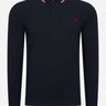 Fred Perry Longsleeve Polo's  LS twin tipped shirt - navy snow white burnt red 