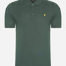 Lyle & Scott Polo's  Plain polo shirt - argyle teal 