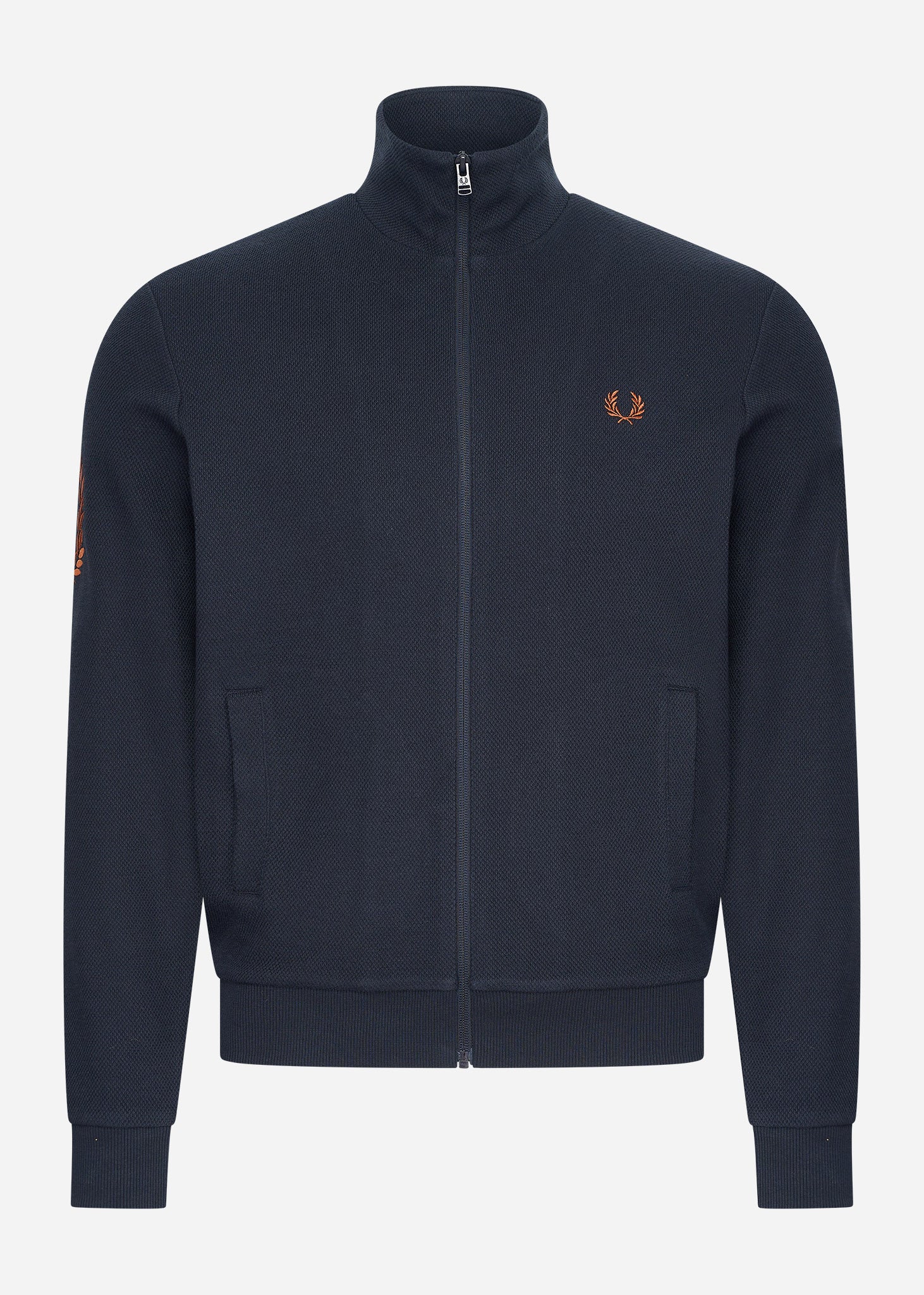 Fred Perry Vesten  Laurel wreath sleeve track jacket - navy 