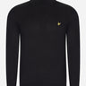 Lyle & Scott Truien  Cotton merino turtleneck jumper - jet black 