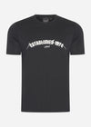 Lyle & Scott T-shirts  Established 1874 graphic t-shirt  - jet black 