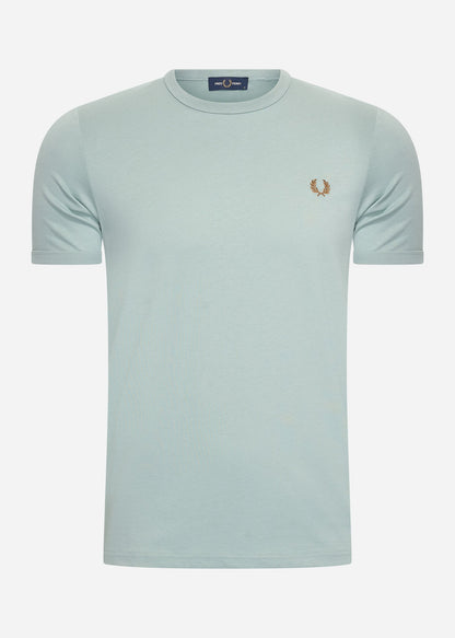 Fred Perry T-shirts  Ringer t-shirt - silver blue 