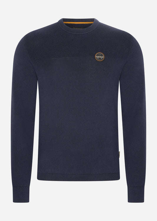 Napapijri Truien  Derri crewneck sweater  - blue marine 