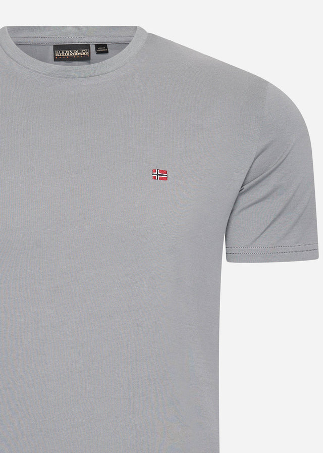 Napapijri T-Shirts  Salis ss sum t-shirt - grey owl 