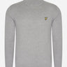 Lyle & Scott Truien  Cotton merino turtleneck jumper - mid grey marl 