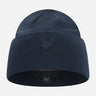 Lyle & Scott Mutsen  Tonal eagle beanie - dark navy