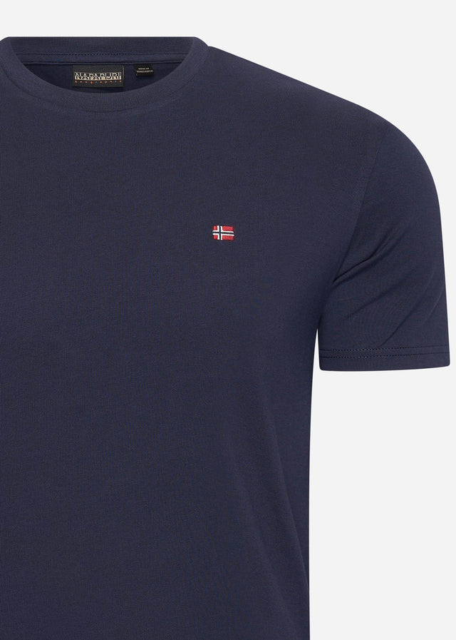 Napapijri T-Shirts  Salis ss sum t-shirt - blue marine 