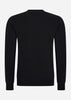 MA.Strum Truien  Chest print crew sweat - jet black 