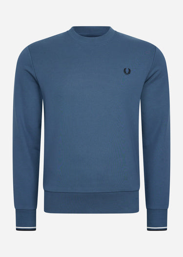 Fred Perry Truien  Crew neck sweatshirt - midnight blue 