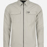 Fred Perry Overshirts  Zip overshirt - limestone 
